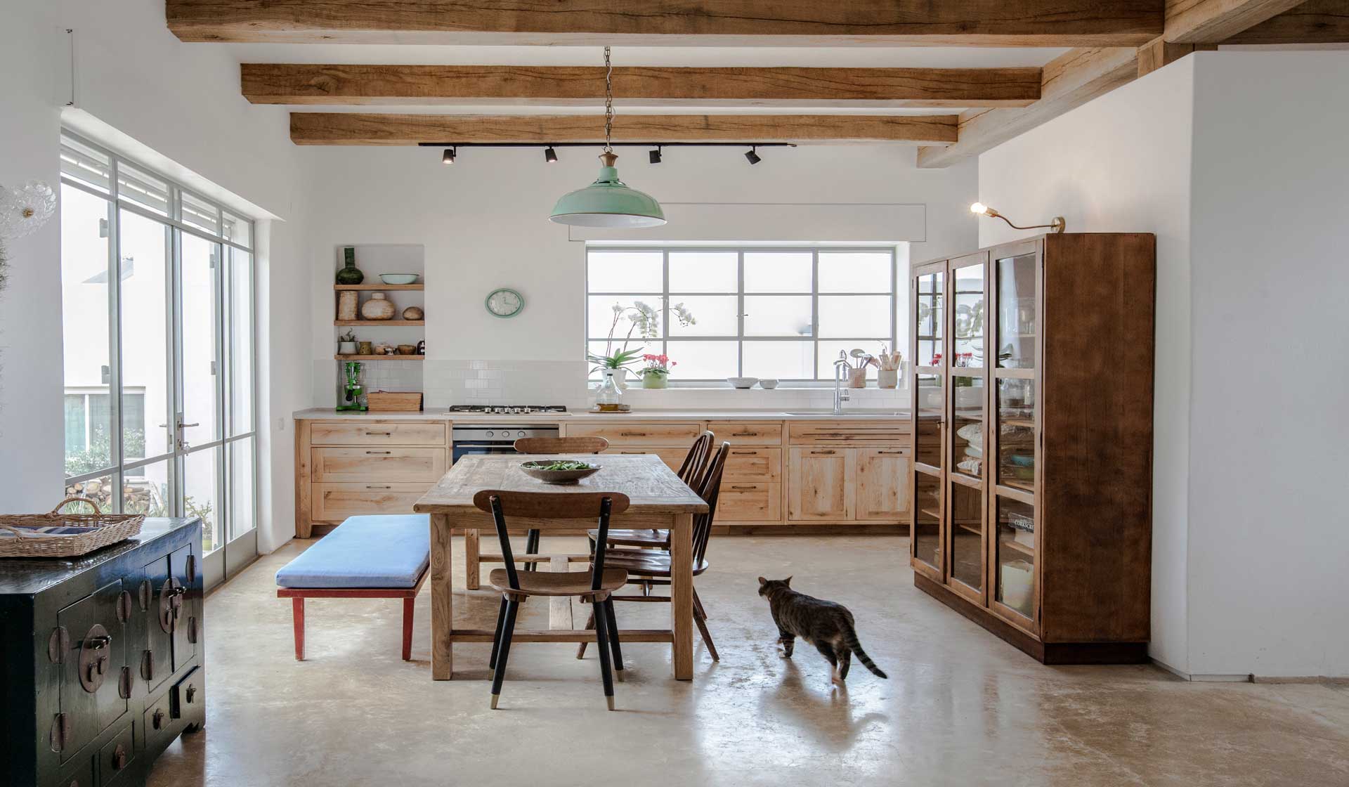 קורות גג מטבח