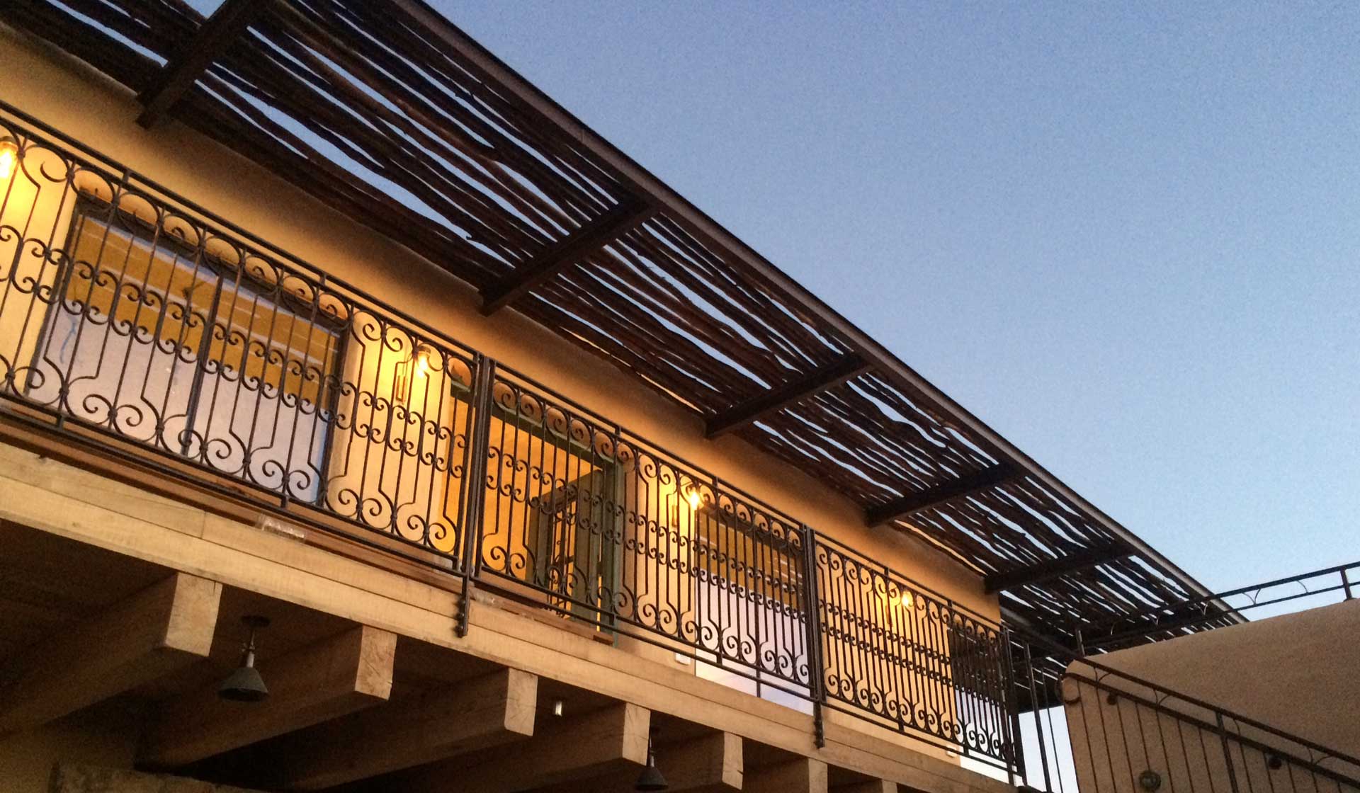 שלד עץ והמפ במצפה רמון