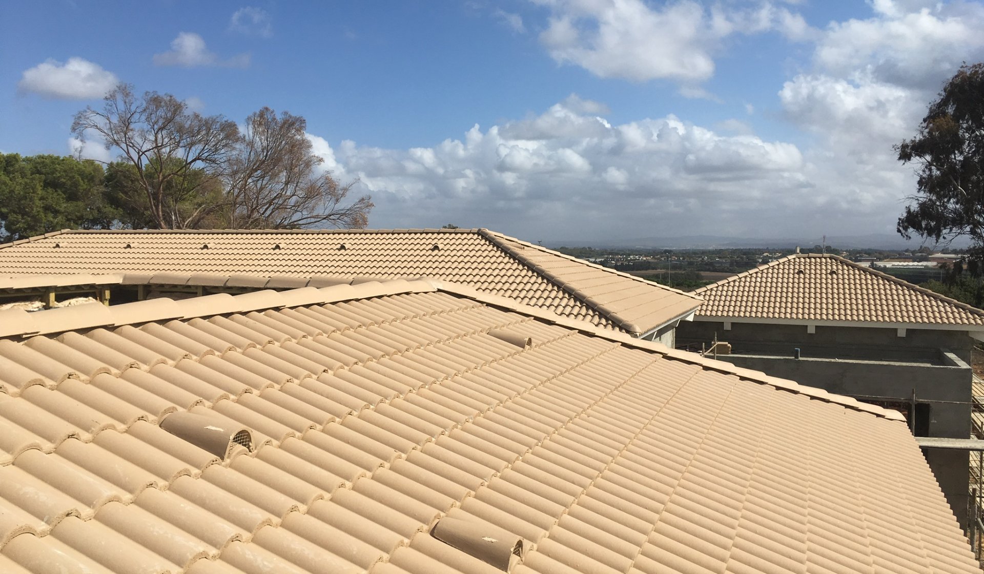 כיסוי הגג שכבות הגג