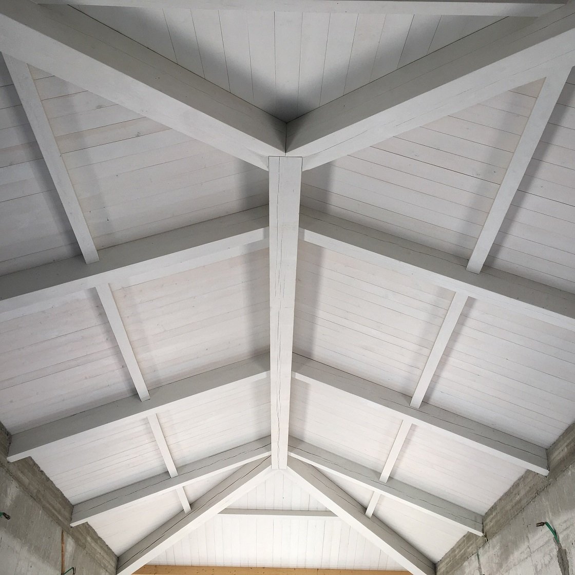 גג רעפים לבן